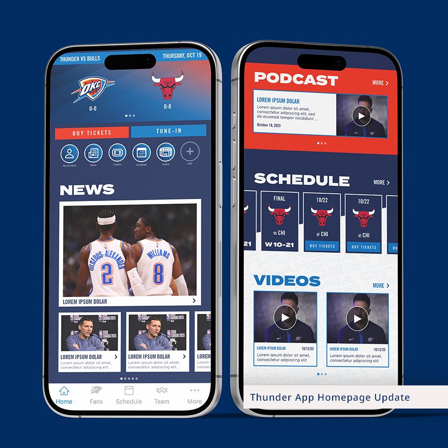 23 Thunder App Update